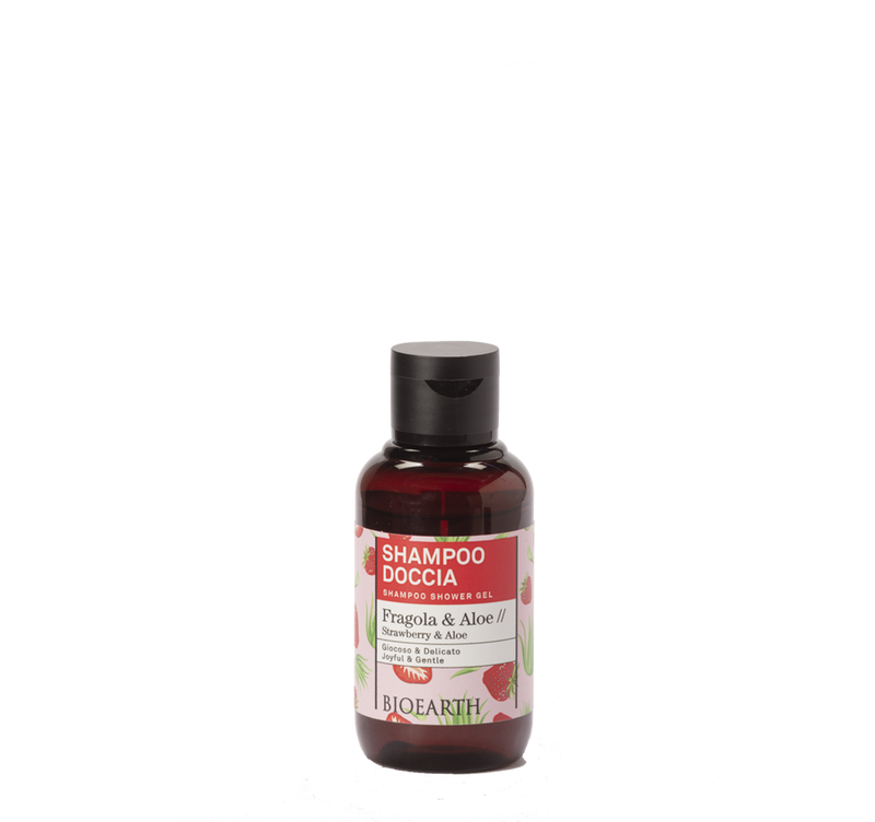 Shampoo doccia Aloe & Fragola - 100 ml Travel size