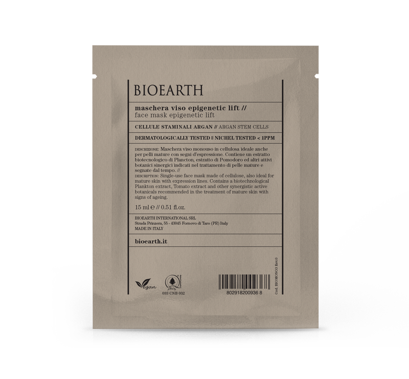 Maschera Viso Epigenetic Lift - Busta Monouso