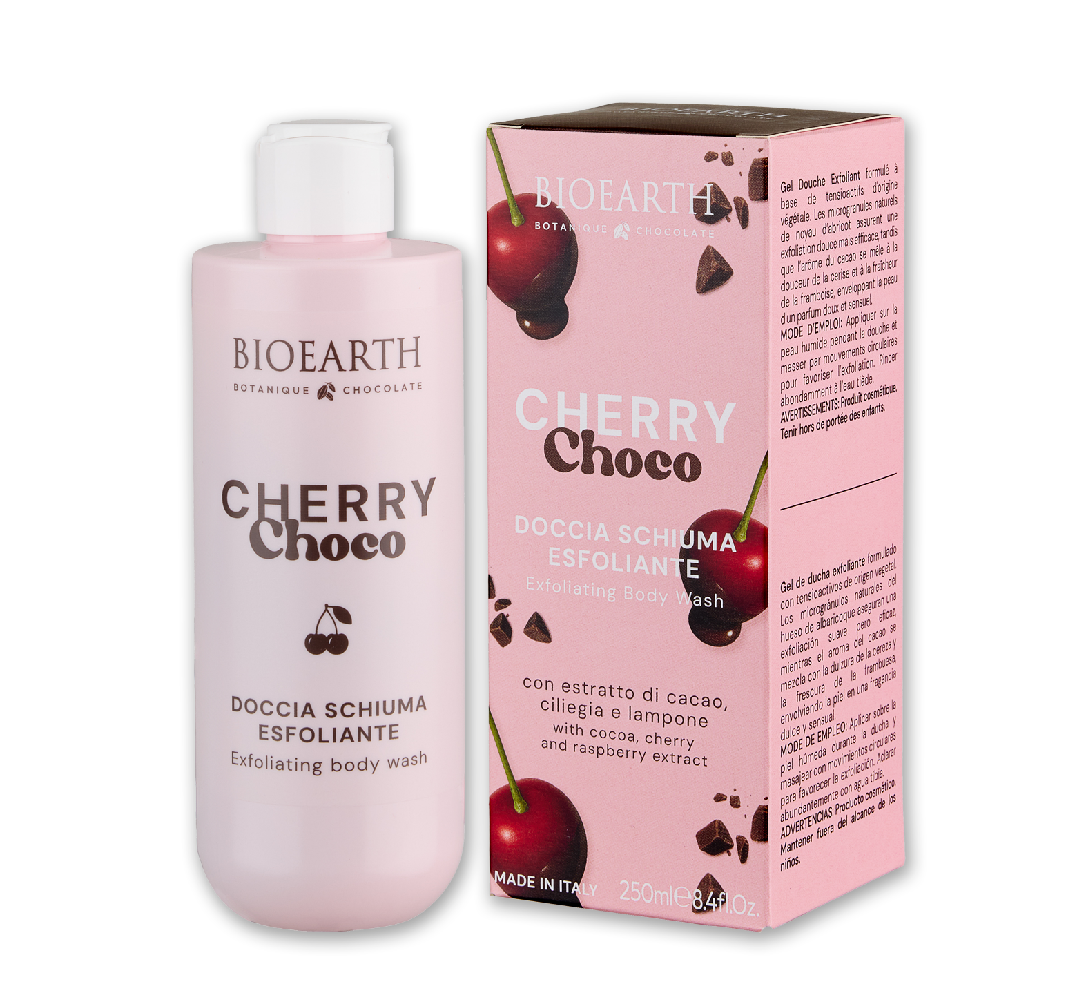 Doccia Schiuma Esfoliante Cherry Choco