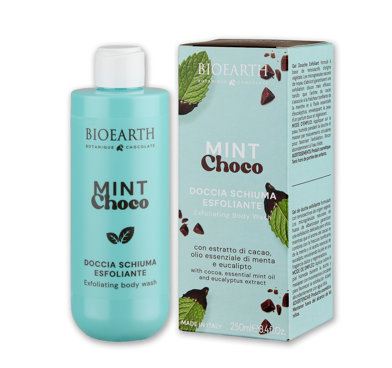 Doccia Schiuma Esfoliante Mint Choco
