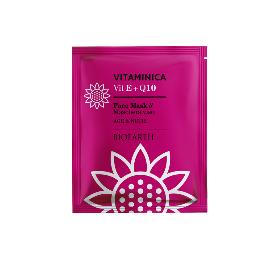 VIT E + Q10 Maschera viso