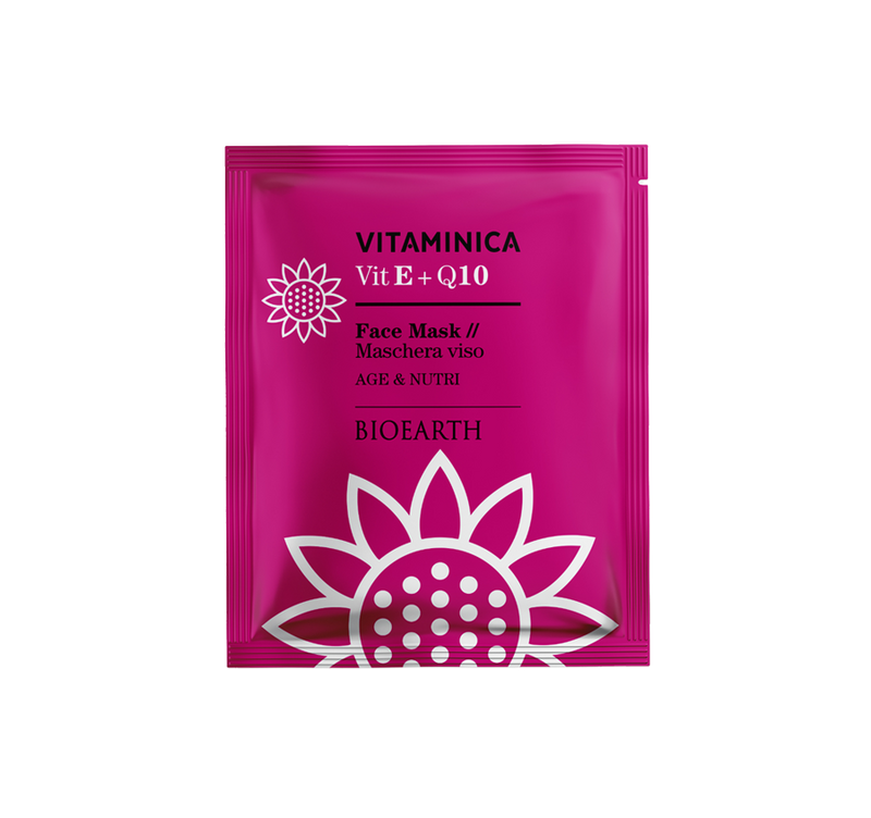 VIT E + Q10 Maschera viso