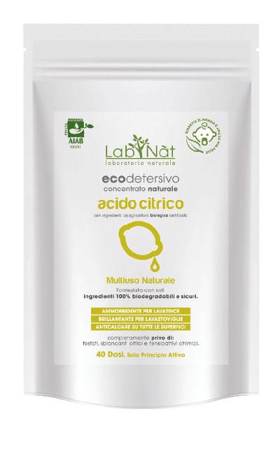 Ecodetersivo Acido Citrico