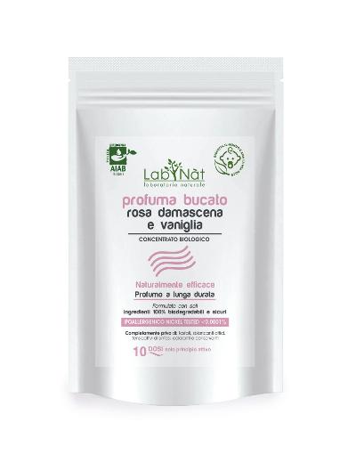 Ecodetersivo Profuma Bucato Rosa Damascena e Vaniglia